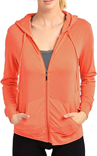 Image of Women's Zipper Sweatshirt Hoodies with Pocket Winter Collection Comfort Soild Hoodie for Women