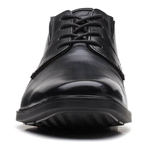 Image of Clarks Mens 26167892-black Leat Uniform Dress Shoe