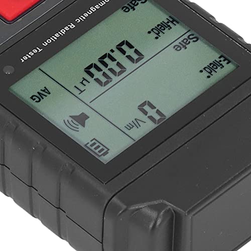 Detector portátil EMF con pantalla LCD digital miniatura 5