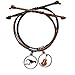 offbb Caza de Dinosaurios Pulsera Cuerda Mano Cadena Cuero Guitarra Pulsera