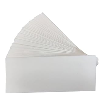 iplusmile 600pcs Chromatography Paper Strip Laboratory Filter Paper for Pigment Separation Science Experiment Chemistry Classroom School University Student