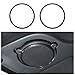 Car Roof Speaker Cover Trim Interior Accessories for Jeep Wrangler JK JKU 2007-2014 (Carbon Fiber Texture)