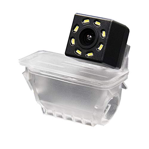 Caméra De Recul HD CCD Avec Éclairage Plaque D'Immatriculation - Vision Nocturne Couleur Pour Ford Mondeo BA7, Focus II, Kuga, S-Max