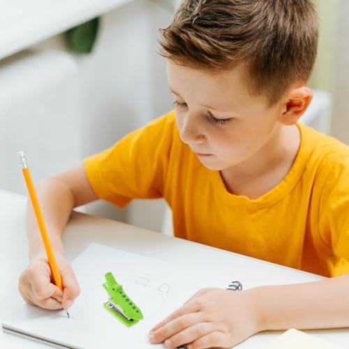 Agrafeuse crocodile anti blocage pour ne plus perdre vos feuilles de cours - 7