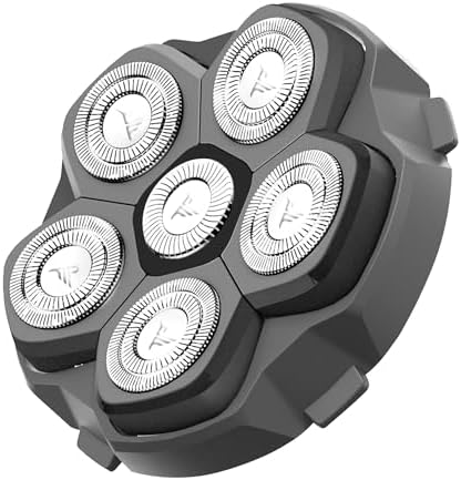 HUMMINGBIRD MK3 Stealth Edition Replacement Blade Head, Electric Head Shaver Genuine Blade Head Refill, Easy to Install, Magnetic 6-Blade Head, Flexible Hypoallergenic Stainless Steel Blades image 3
