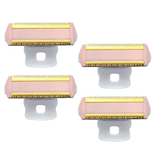 4PCS Women Shaver Replacement Heads Compatible with Finishing Touch Flawless Body Rechargeable Ladies Shaver Hair Remover Heads (Pack of 4) -  INVODA