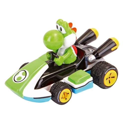 Pull & SPEED - 15813010 - Nintendo Mario Kart 8, 3 veículos (Mario, Luigi e Yoshi), 13 x 15 x 26 cm