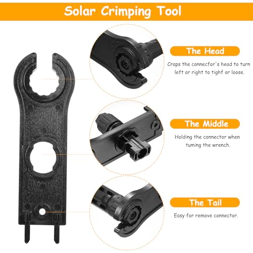 12 Paar Solar Stecker Set, MC4 Steckers, IP67 Solarkabel Stecker Steckverbinder, PV Solarstecker Männlich/Weiblich Solarpanel Kabelstecker für Solarkabel 2.5mm²/4mm²/6mm² MC4 Verlängerungskabel