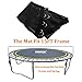 Bzzter Replacement Trampoline Mat, Fits 15ft Round Frame,with 108 Rings 159.8 Inch Diameter, Fits 6.5