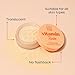 The Beauty Crop Vitamin Babe Setting Powder - Talc-Free Loose Powder for Flawless Finish - Translucent Shade - 0.35 oz