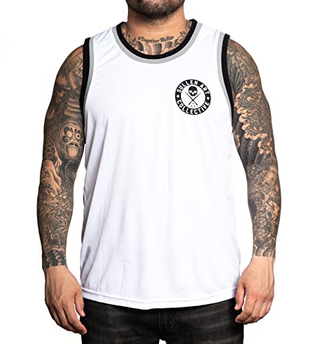 Sullen Men's BOH Tattoo Lifestyle Graphic Art Sleeveless Breathable Arm Ribbed Jersey Tank Top2