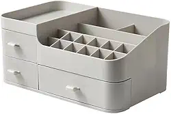 Caixa de armazenamento de toucador ((0841),Cinza)