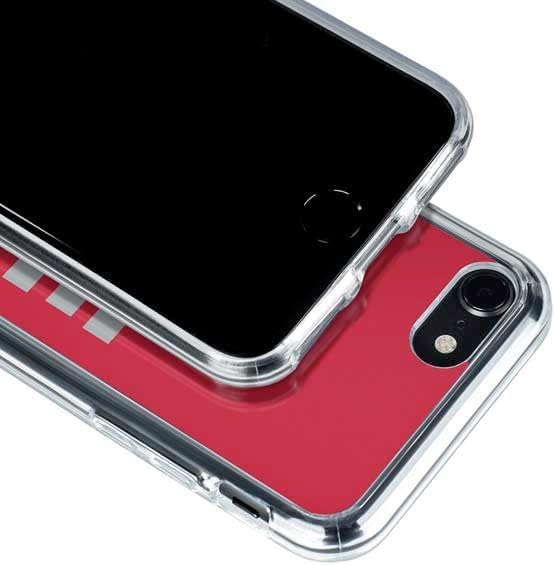 Skinit Clear Phone Case Compatible with iPhone SE (2nd & 3rd Gen) - Officially Licensed Ohio State University The Ohio State Buckeyes Design