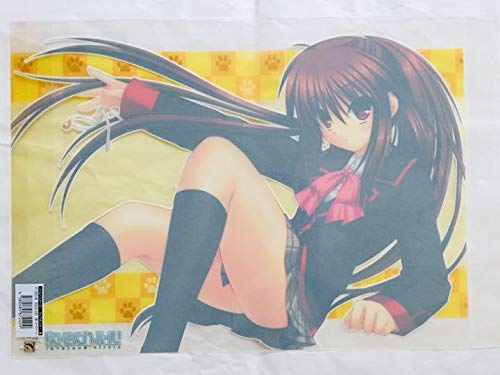 Amazon.co.jp: リトルバスターズ 棗鈴 A3 クリアポスター リトバス