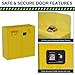 Jamco 30 Gallon Flammable Safety Cabinet, Steel Flammable Storage Cabinet with Lockable Manual Closing Doors, Non Forkliftable, 43