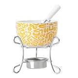 Aparelho de Fondue para Chocolate em Cerâmica 3 Peças D9,5Xa11Cm Fracalanza - Full Fit