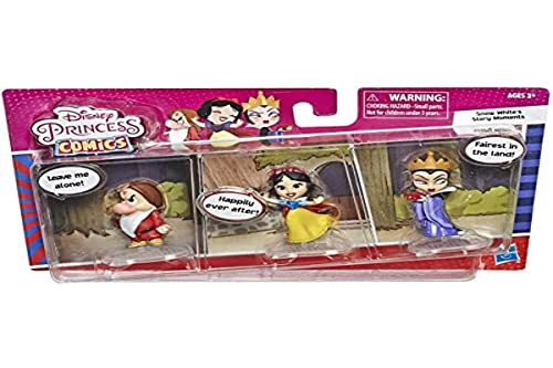 Disney Princess Comics Dolls, Snow White's Story Moments Number 1 Wish with Evil Queen and Grumpy
