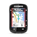 COOSPO Computadora de Bicicleta GPS con Pantalla t...: PANTALLA TÁCTIL COLOR DE ALTA RESOLUCIÓN DE 2,4": Cuenta con tecnología de retroiluminación automática que se adapta inteligentemente a la luz ambiental – visibilidad óptima y control sencillo en todas las condiciones de ciclismo, más tactil ultrarea...