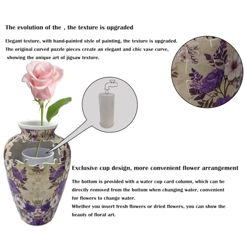 Vase puzzle 3D pour éviter la décoration banale et ennuyeuse