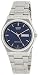 Casio Men's MTP1240D-2A Silver Stainless-Steel Quartz Watch with Blue Dial