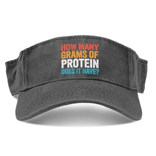 How Many Grams of Protein Hats Washed Distressed Golf Visors