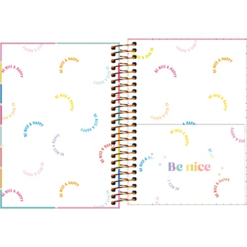 Agenda Espiral Diária 14 x 20 cm Be Nice 2023 - Brave Fabulous - Tilibra
