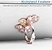 Fingerringständer, WATACHE 2er Pack Luxus Glitter Diamond Universal Metall Smartphone Fingerringhalter Kickstand für iPhone/iPad/Samsung/HTC/Nok... (Stil#2)