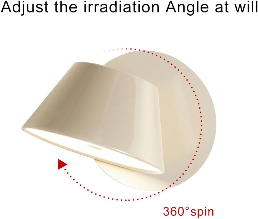 Mini Lampe De Lecture De Chevet, Applique Murale Led Moderne, Appliques Murales En Métal Réglables Gauche Et Droite, Appliques Murales Simples Nordiques Pour Chambre À Coucher, Couloir, Cage D