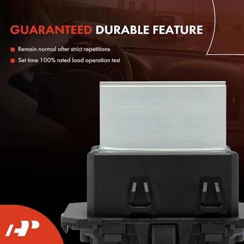 Image of A-Premium Front HVAC Blower Motor Resistor Compatible with Mazda Models | for Mazda 6 2010 2011 2012 2013, with Automatic Temperature Control