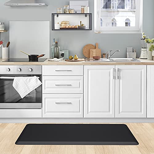 Kitchenclouds Kitchen Mat Cushioned Anti Fatigue Kitchen Rug 17.3 Inchx39 Inch Waterproof Non Slip Kitchen Rugs And Mats Standing Desk Mat Comfort Floor Mats For Kitchen House Sink Office  thumb #6