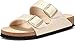 Produktbild Birkenstock Arizona Damen Sandalen mit offenem Zehenbereich, Python Eggshell Mikrofaser, 5-5.5 UK Men/ 7-7.5 UK Women (Narrow)