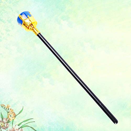 EXCEART Cetro de Rei E Coroas de Rei Real E AcessÃ³rios de Fantasia de Princesa Tiara Rainha para Fe