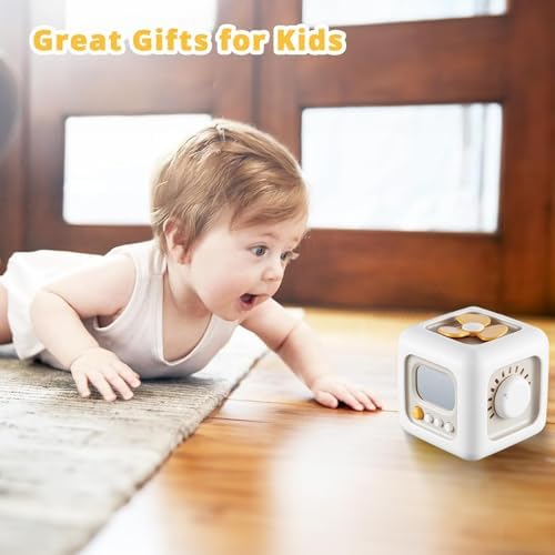 SOCBTNSO Busy Cube Toy for 1 Year Old Boy, Montessori Toys for 1+ Year Old, Travel Toys for Toddlers 1-3, Learning Fine Motor Skills| 1st Birthday Gifts 6 9 12 Months Baby - 5