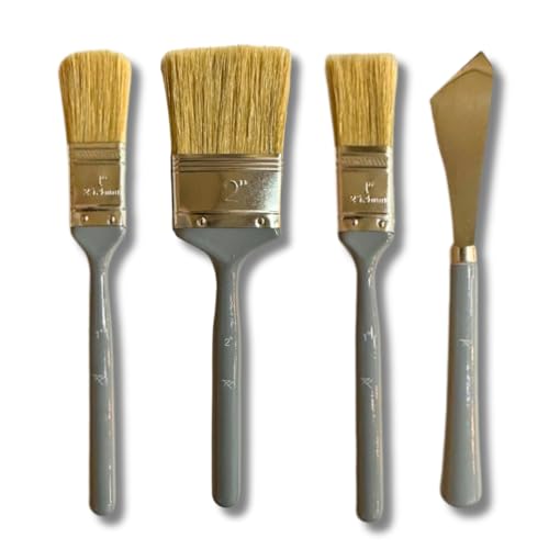 A.L. Art 4 Piece Landscape Brush Set: 2 Inch Landscape ...