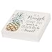 Pineapple Stand Crown Be Sweet Whitewash 5.5 x 5.5 Solid Wood Barnhouse Block Sign