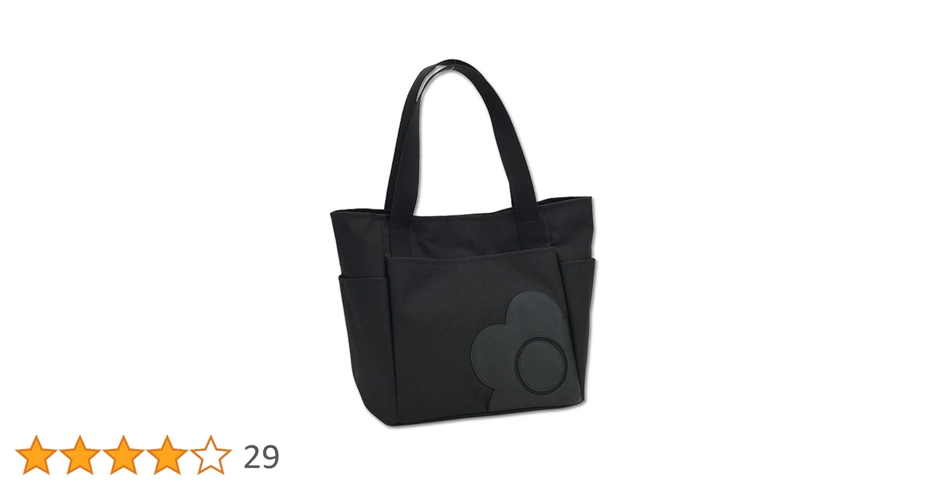 マリークワント　パンチングデイジー トート　ブラック MARY QUANT ONLINE SHOP｜マリークヮントオンラインショップ