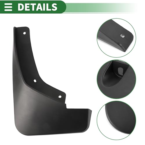 Image of Motoforti Mud Flaps Splash Guards Mud Guards for Buick Encore 2019-2020 W /Mount Accessories