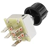 Hemobllo Interruptor de Aire Acondicionado para Automóvil Control de del Soplador Compatible con Varios Instalación y Eficiencia de Enfriamiento Rápida