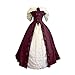Produktbild Prinzessin Kleid Damen Mittelalter Kleid Gothic Retro Langarm Kleider Piebo Renaissance Viktorianischen Königin Lange Abendkleid Halloween Weihnachts Karneval Fasching Party Cosplay Kostüm Maxikleid