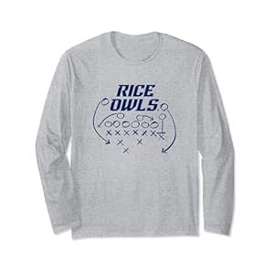 Rice University Owls Football Long Sleeve T-Shirt