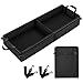 Autofit Under Seat Truck Organizer Storage Box with 1 Removable Divider & 5 Storage Mesh Bag, Collapsible Trunk Organizer for Car, SUV, Truck, or Van(Full Size Trucks) Two large storage compartments