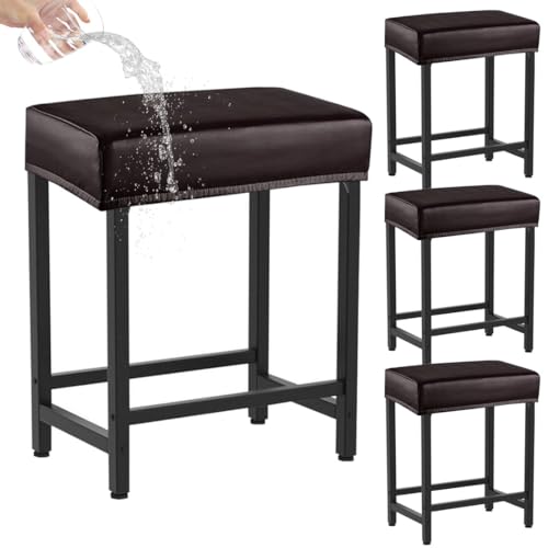 Fundas de taburete rectangulares e impermeables para proteger bancos de cocina 2