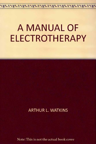 Manual of Electrotherapy 0853136432 Book Cover