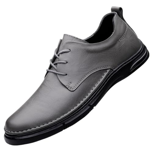 Men's Dress Shoes Round Toe Low Cut Lace up Casual Formal Business Oxfords Spring Autumn Comfortable Work Wedding - Main Image