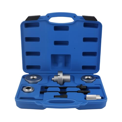 maXpeedingrods 8 Pcs Front Axle Silent Bush Bearing Pullers Tool Kit for Audi VAG VW Polo Skoda, Silent Block Bush Extractor Remover Auto Mechanics Tool Set