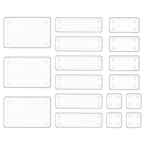HOUSE DAY 17 PCS Makeup Drawer Organiser Cover