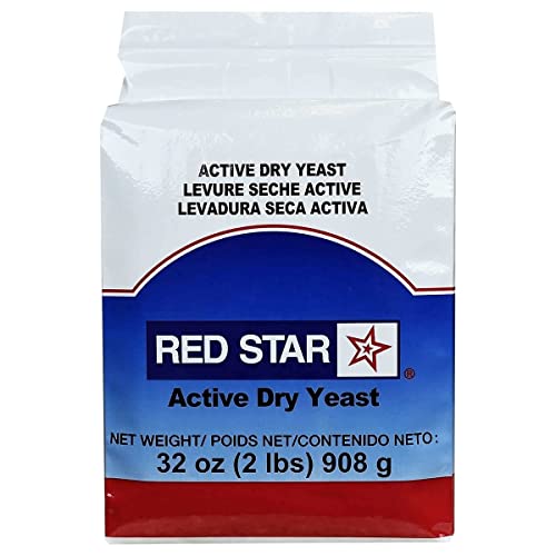 yeast red star - Red Star Active Dry Yeast, Value Size 1 Pack (2 Pound Ea)