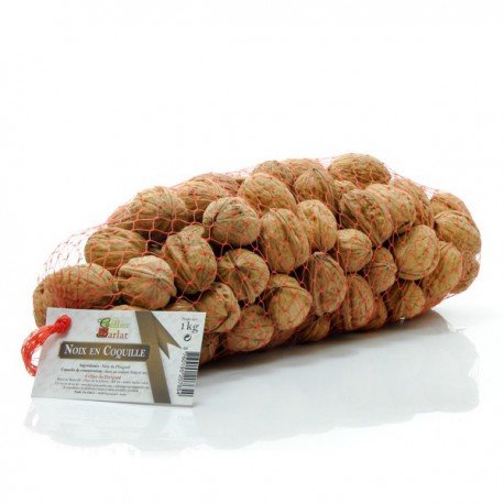 Noix entières en coquilles, filet de 1kg Cover