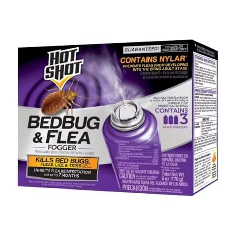 Hot Shot Bedbug & Flea Fogger, Pack of 18 Cover