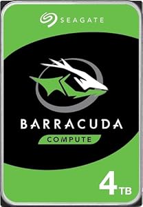 Seagate Barracuda 4TB interne Festplatte HDD, 2.5 Zoll, 5400 U/Min, 128 MB Cache, SATA 6GB/s, silber, Modellnr.: ST4000LM024